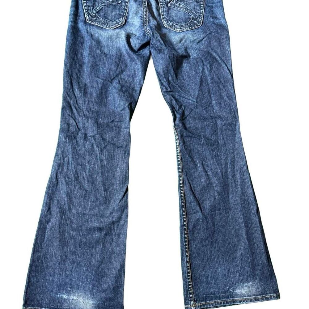 VINTAGE SILVER JEANS “EDEN” 30x33 // Y2K FLARE - Picture 8 of 9